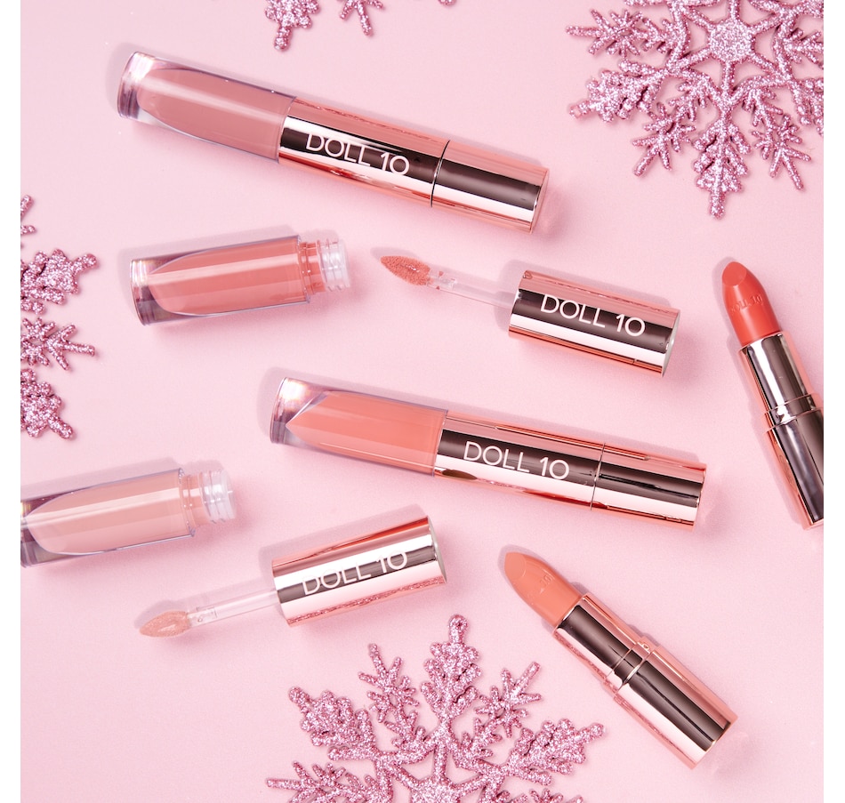 Image 289509.jpg, Product 289-509 / Price $126.00, Doll 10 Magic Kisses 4-Piece Nude Lip Wardrobe Collection from Doll 10 on TSC.ca's Beauty department