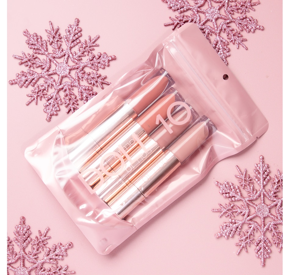 Image 289509_ALTMORE2.jpg, Product 289-509 / Price $126.00, Doll 10 Magic Kisses 4-Piece Nude Lip Wardrobe Collection from Doll 10 on TSC.ca's Beauty department