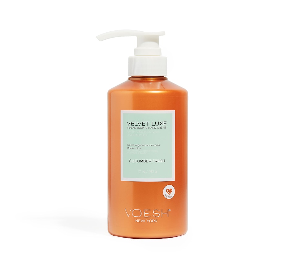 Image 289668.jpg, Product 289-668 / Price $34.00, Voesh Velvet Luxe Vegan Body & Hand Creme- Cucumber Fresh (17oz.) from Voesh on TSC.ca's Beauty department