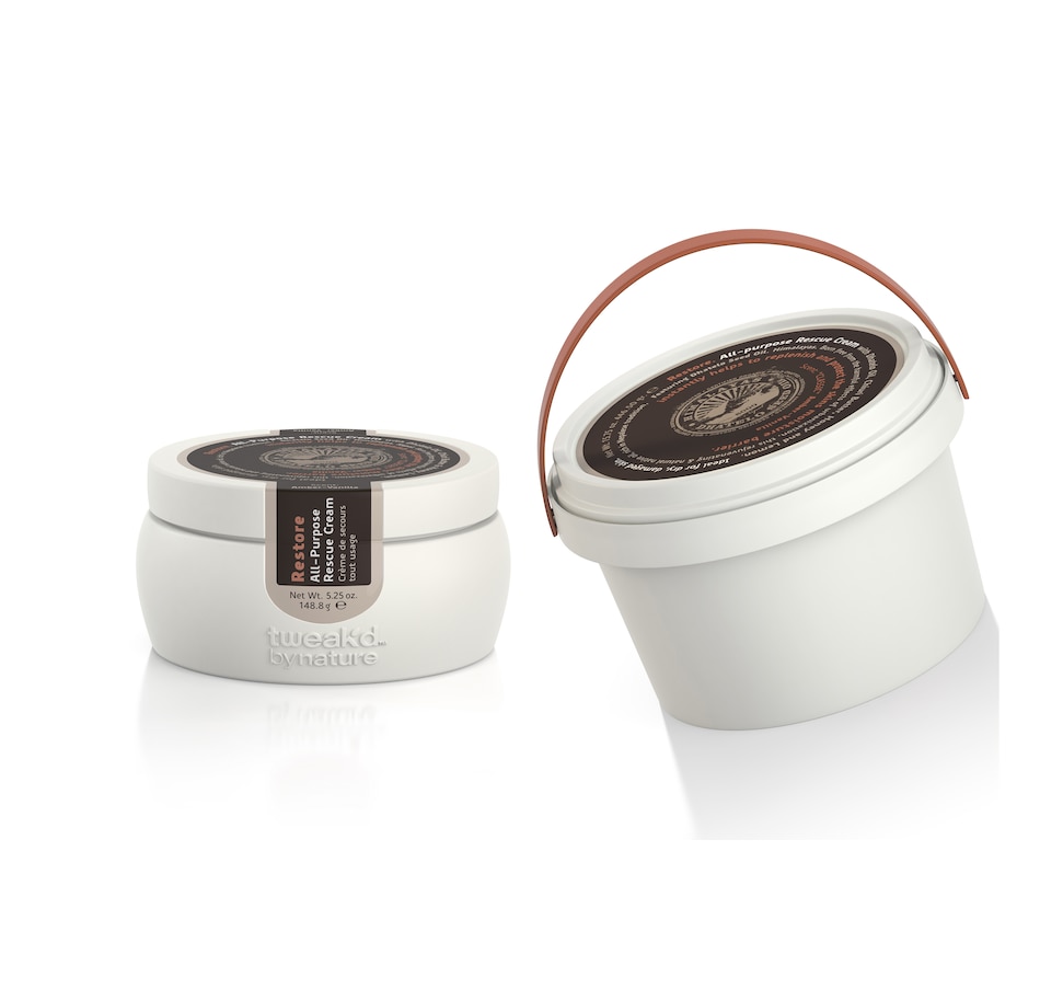 Image 289713.jpg, Product 289-713 / Price $110.00, Auto-Delivery 90-Day Tweak'd by Nature All Purpose Rescue Cream 2-Piece Set Amber Vanilla from Tweak'd by Nature on TSC.ca's Beauty department