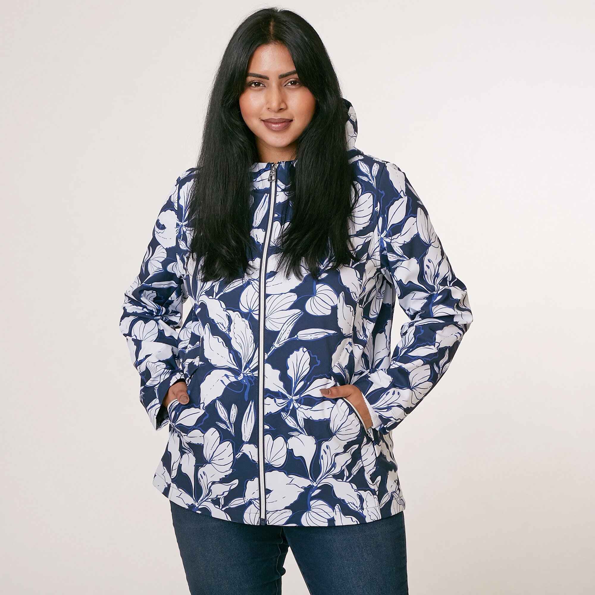 Patagonia bajadas printed hoody on sale jacket