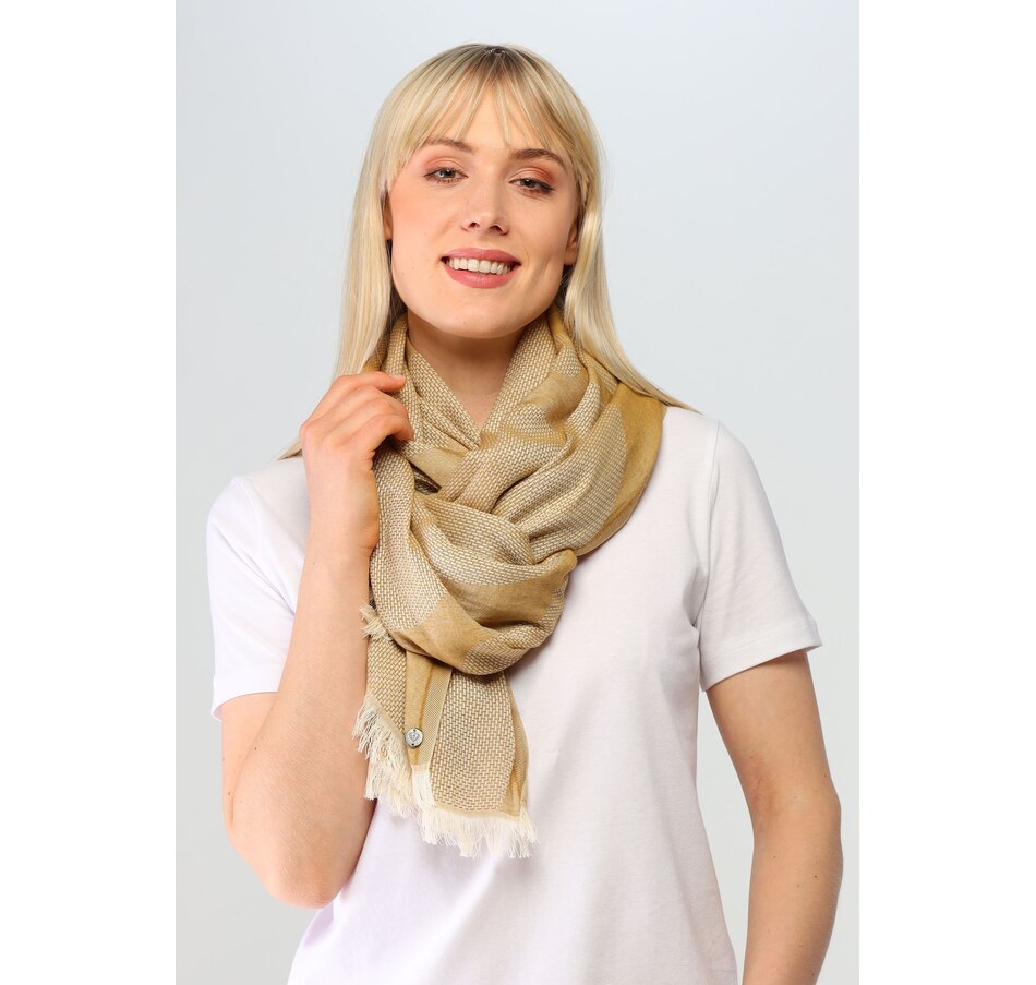 Image 290633_ALTMORE9.jpg, Product 290-633 / Price $19.33, Fraas Textured Pebbles Scarf from FRAAS on TSC.ca's Fashion department