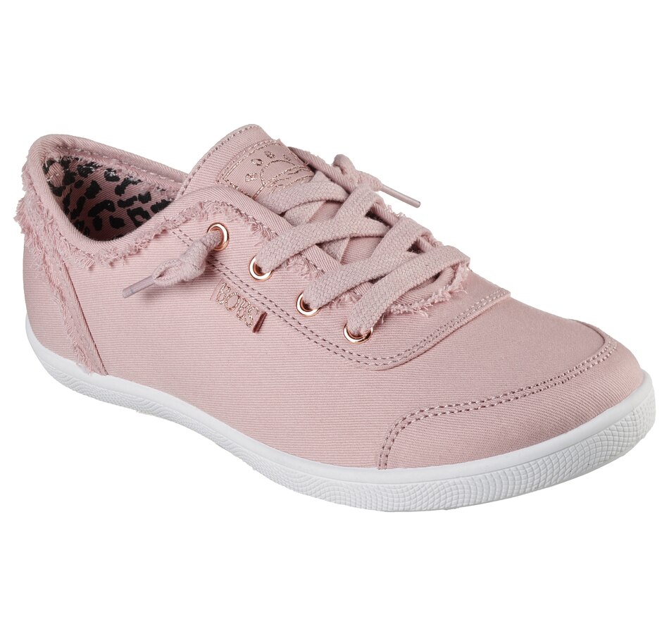 Clothing & Shoes - Shoes - Skechers Bob's B Cute Frayed Canvas Lace Up ...