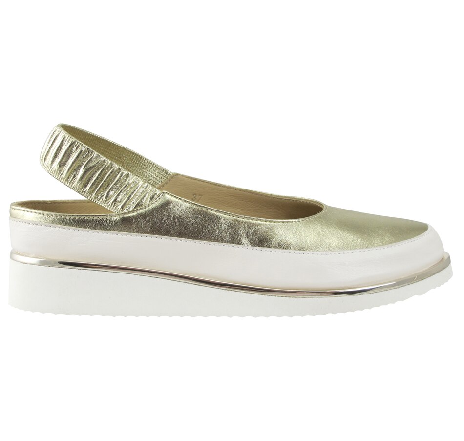 Clothing & Shoes - Shoes - Flats & Loafers - Ron White Natasha Metallic ...