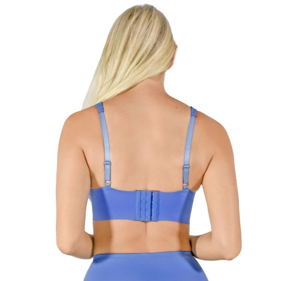Rhonda Shear 2pack Molded Cup Bra with Mesh Back Detail 