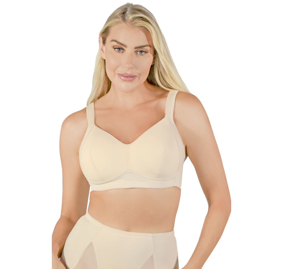 Molded Cup Bra with Mesh Back Detail