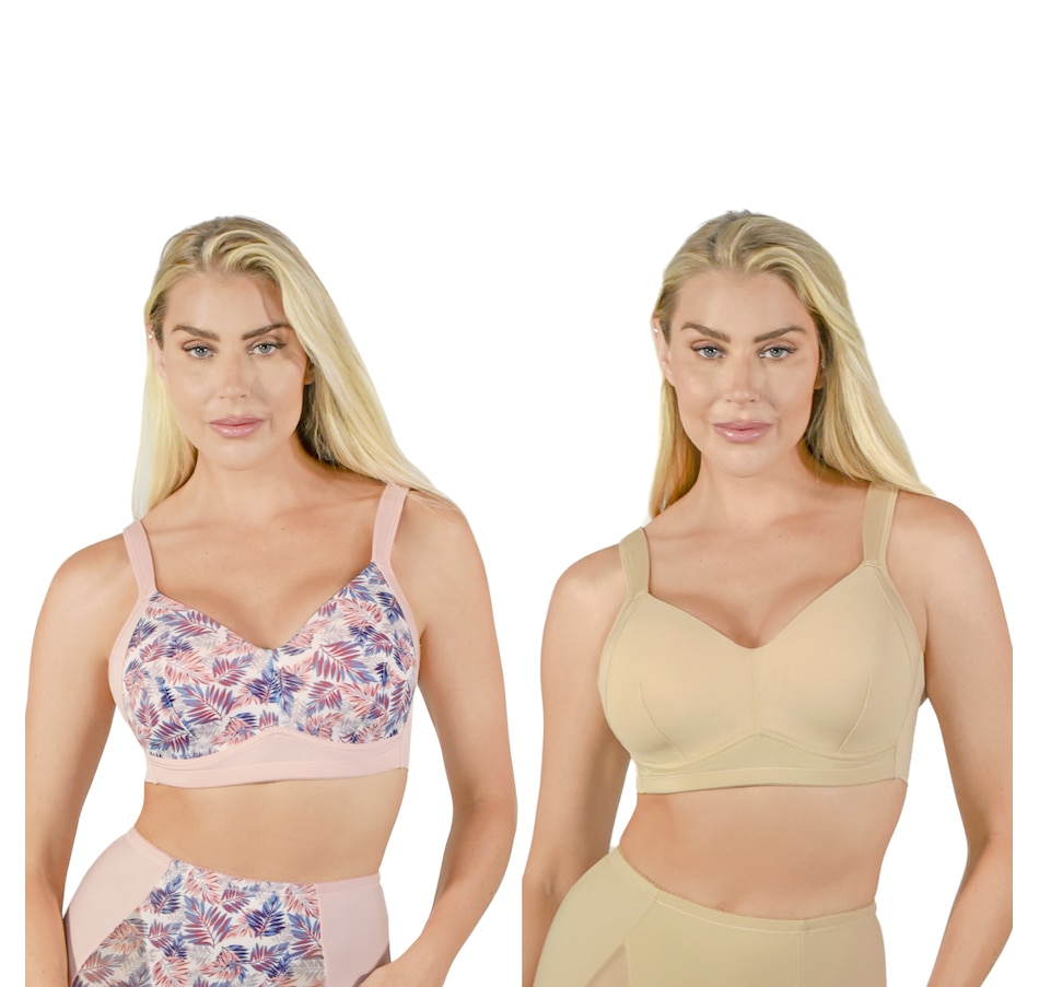 TSC - Save over 30% on the 3 Pack Lace Back Pin Up Bra from Rhonda Shear!  Shop Today's Showstopper >