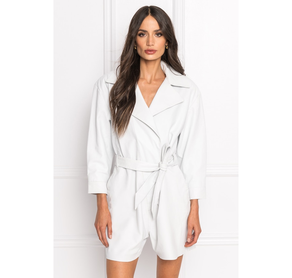 Image 290850_WHT.jpg, Product 290-850 / Price $675.00, LaMarque Farren Tie Front Romper from LAMARQUE  on TSC.ca's Clothing & Shoes department