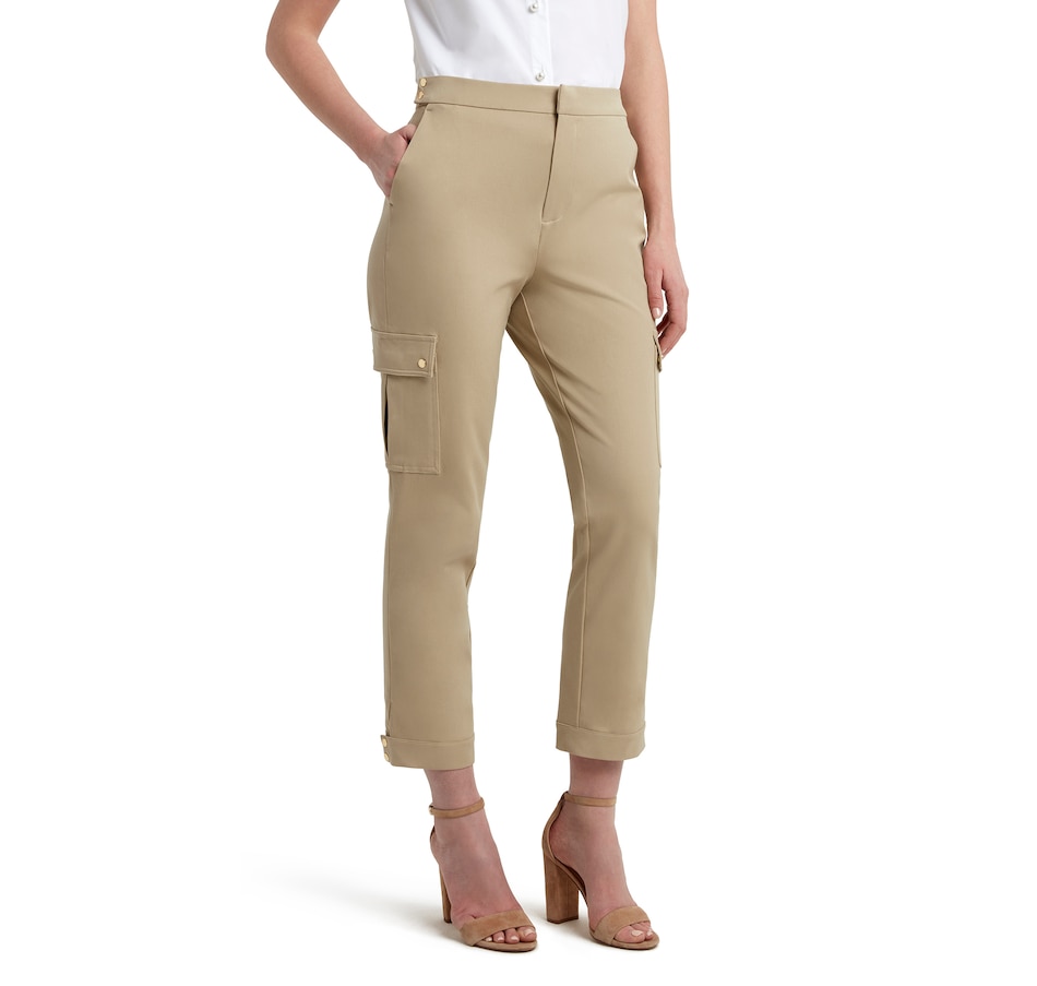 Clothing & Shoes - Bottoms - Pants - H Halston Power Stretch Twill ...