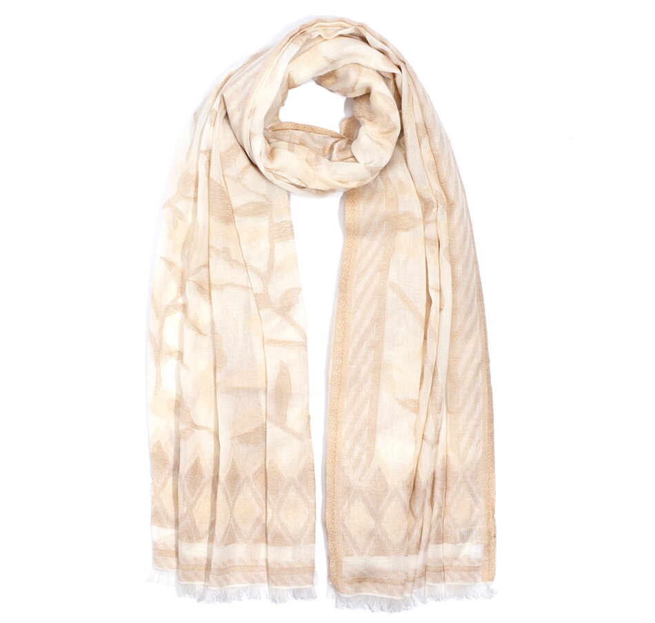 Image 290980_SEMOL.jpg, Product 290-980 / Price $19.33, Echo Birds Of Paradise Jacquard Scarf from Echo on TSC.ca's Fashion department