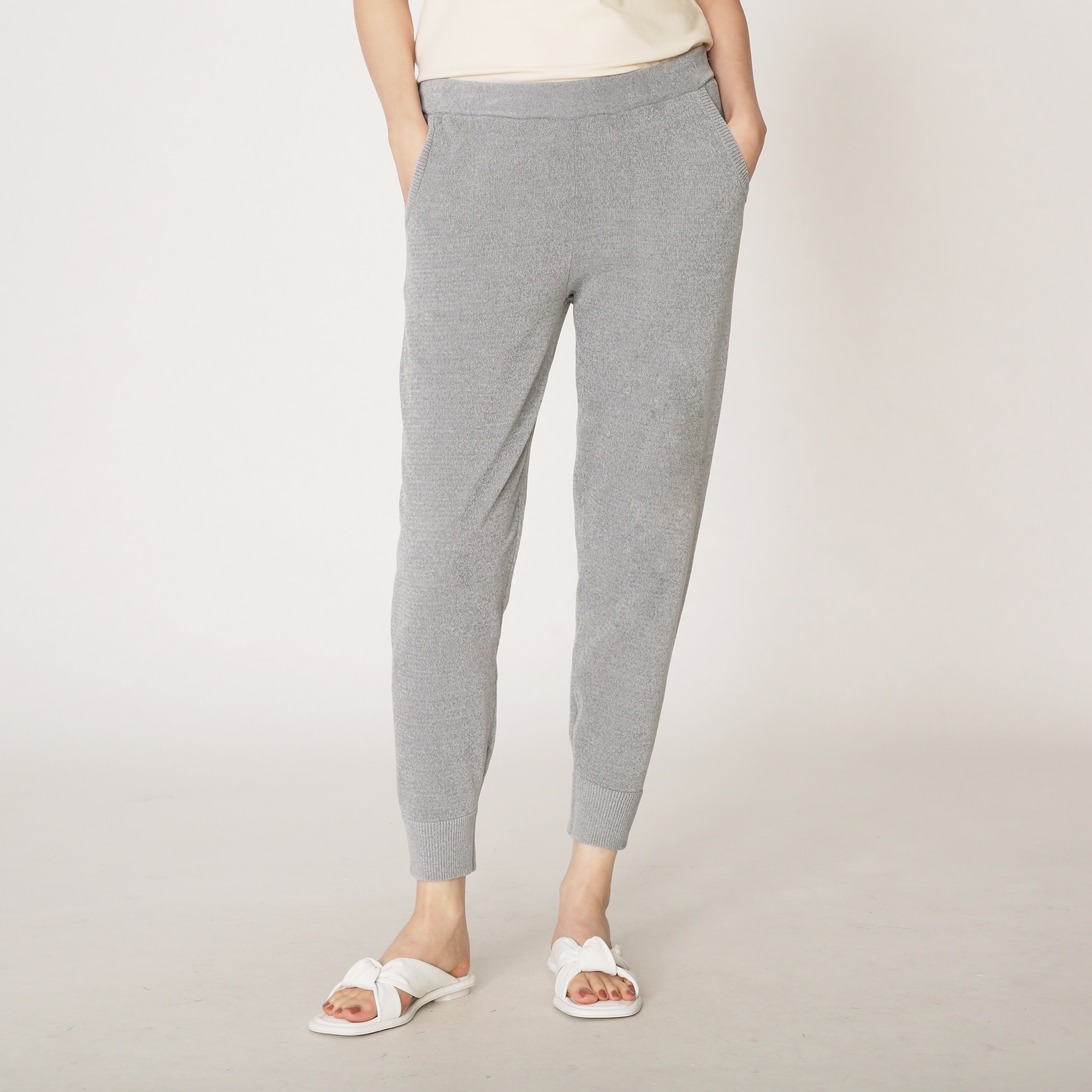 sweater knit joggers womens