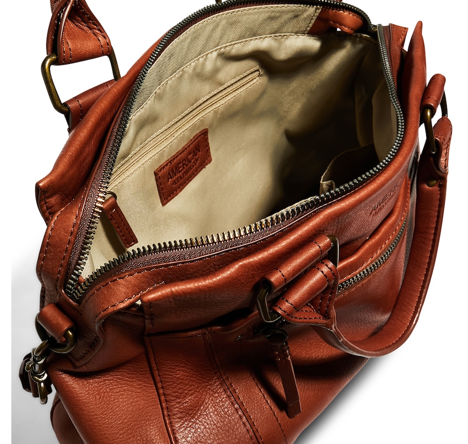 Clothing & Shoes - Handbags - Satchel - American Leather Co. Jamestown ...