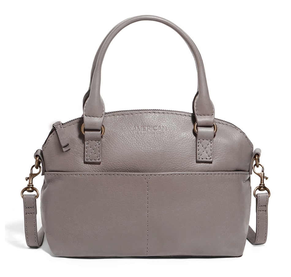 Image 297784_AGRY.jpg, Product 297-784 / Price $99.88, American Leather Co. Carrie Mini Dome Crossbody from American Leather Co. on TSC.ca's Clothing & Shoes department