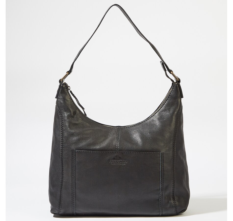 Image 297792_BLK.jpg, Product 297-792 / Price $165.00 - $229.99, American Leather Co. Blake Hobo from American Leather Co. on TSC.ca's Clothing & Shoes department
