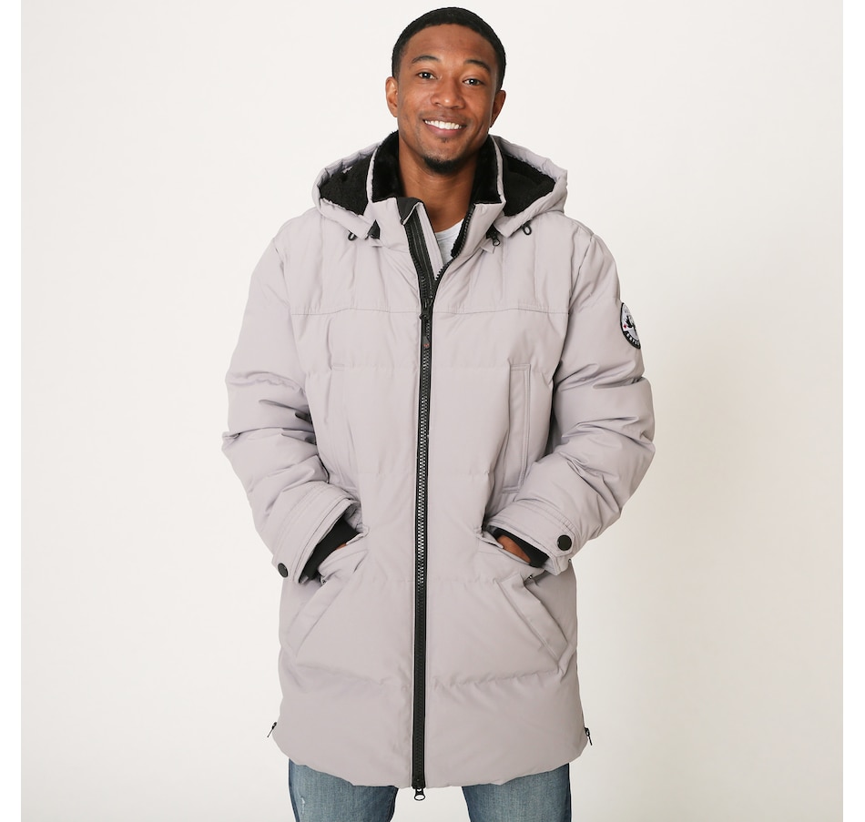 Clothing & Shoes - Jackets & Coats - Coats & Parkas - Menswear - Arctic  Expedition Men's Mid Length Hooded Down Parka - Online Shopping for  Canadians