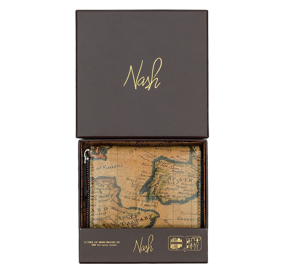 Image 349000_EURMP.jpg, Product 349-000 / Price $39.33, Patricia Nash Men's Leather Manicure Gift Box Set from Patricia Nash on TSC.ca's Beauty department