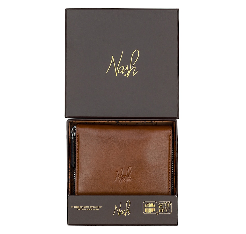 Image 349000_TN.jpg, Product 349-000 / Price $39.33, Patricia Nash Men's Leather Manicure Gift Box Set from Patricia Nash on TSC.ca's Beauty department