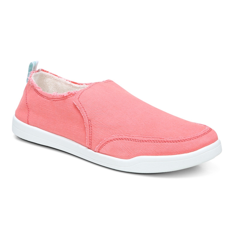 vionic canvas slip on