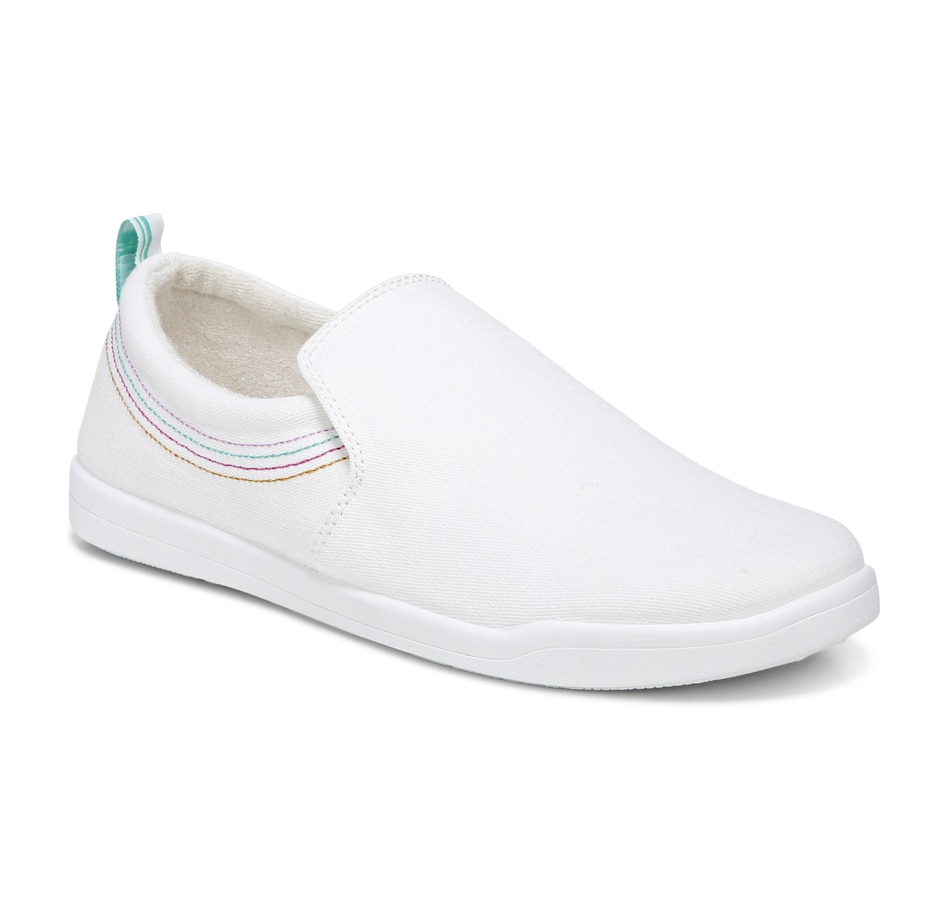 Image 349034_WHT.jpg, Product 349-034 / Price $39.33, Vionic Venice Marshall Canvas Slip On Shoe from Vionic on TSC.ca's Shoes department