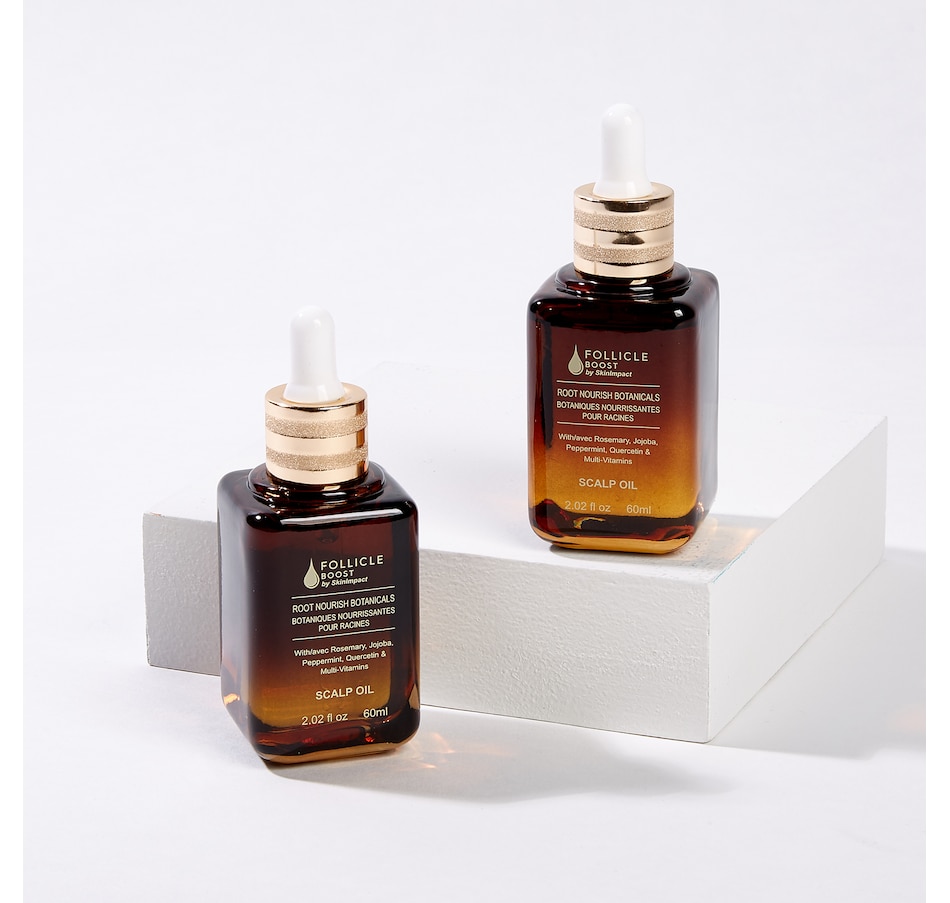 Image 349082.jpg, Product 349-082 / Price $90.00, SkinImpact Follicle Boost Root Nourish Botanicals Scalp Oil Duo from SkinImpact on TSC.ca's Beauty department