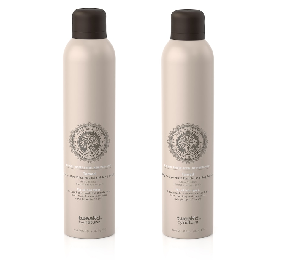 Image 349488.jpg, Product 349-488 / Price $33.00, Tweak-d By Nature Tamed Bye Bye Frizz! Flexible Finishing Spray BOGO from Tweak'd by Nature on TSC.ca's Beauty department