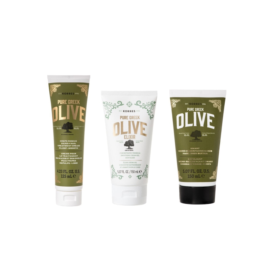 Image 349730.jpg, Product 349-730 / Price $94.00, KORRES Olive Oil Crepe Rescue & Firming Collection from KORRES Natural Products on TSC.ca's Beauty department