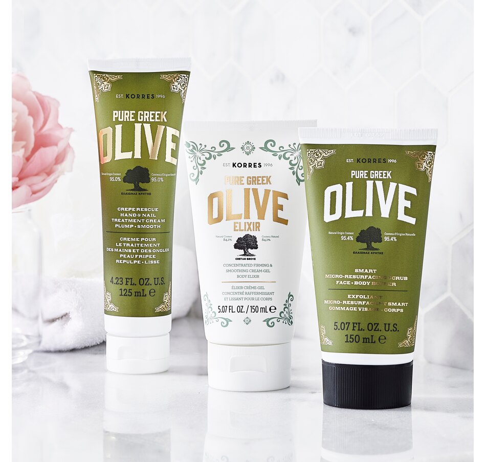 Image 349730_ALTMORE200.jpg, Product 349-730 / Price $94.00, KORRES Olive Oil Crepe Rescue & Firming Collection from KORRES Natural Products on TSC.ca's Beauty department