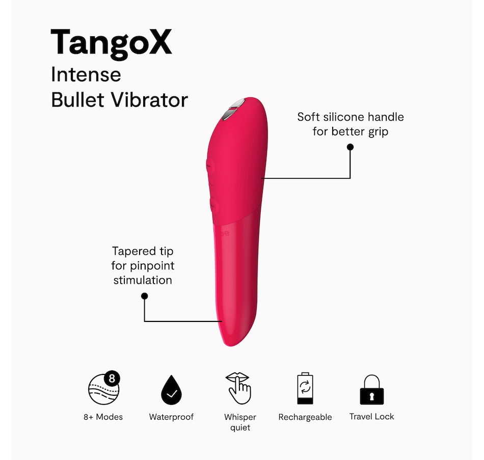 Image 349800_ALTMORE2.jpg, Product 349-800 / Price $99.00, We-Vibe Tango X Powerfull Bullet Vibrator from WE-VIBE on TSC.ca's Sexual Wellness department