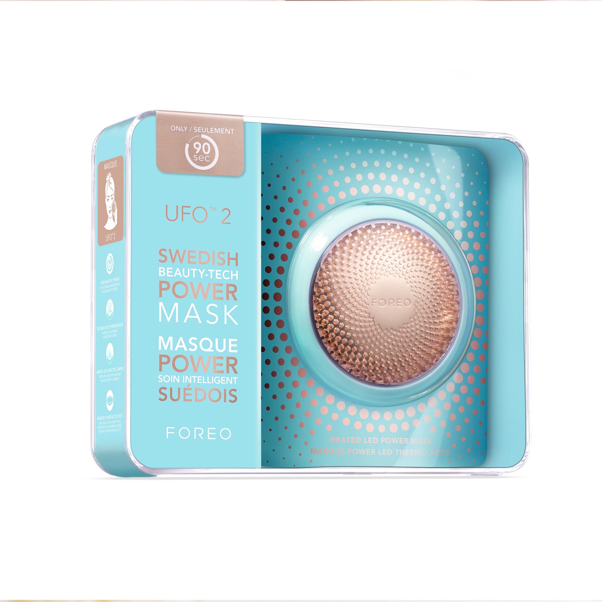 Foreo UFO 2 T-Sonic Power & LED Lights Skincare Device - TSC.ca