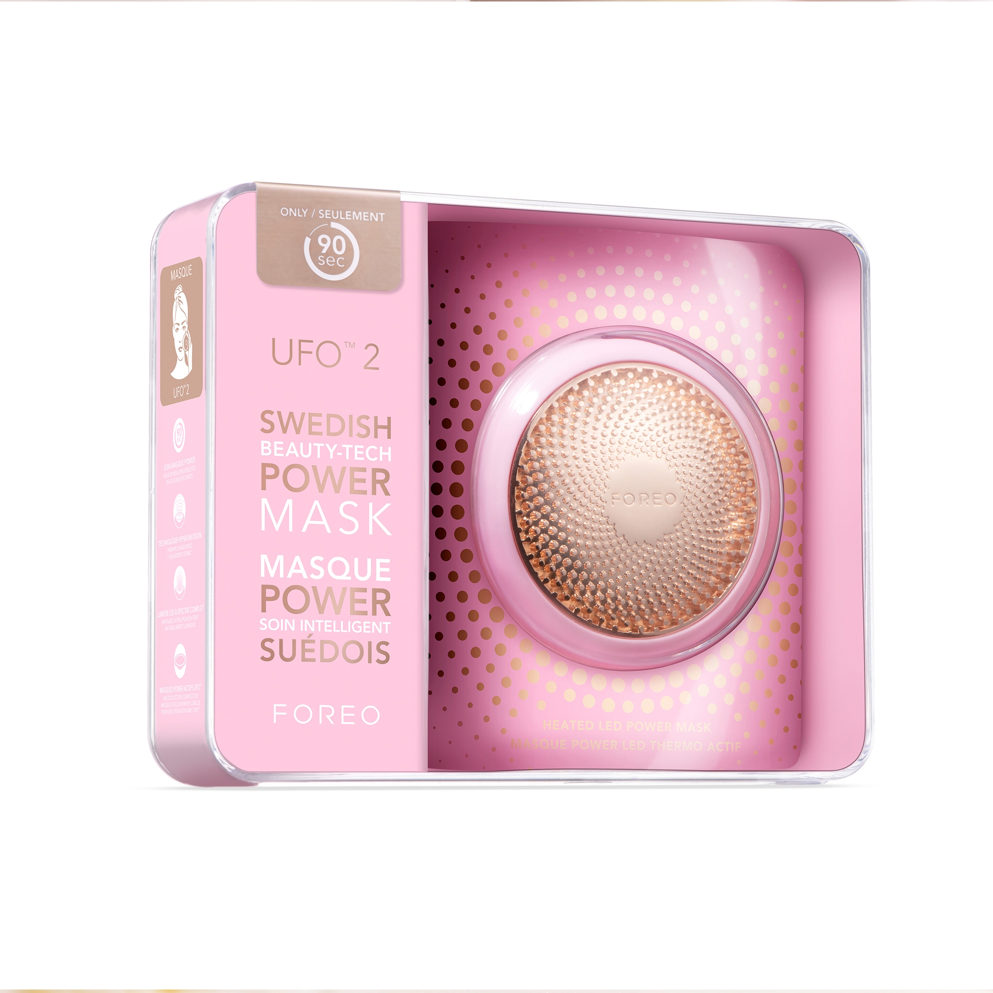 Foreo UFO 2 T-Sonic Power & LED Lights Skincare Device - TSC.ca
