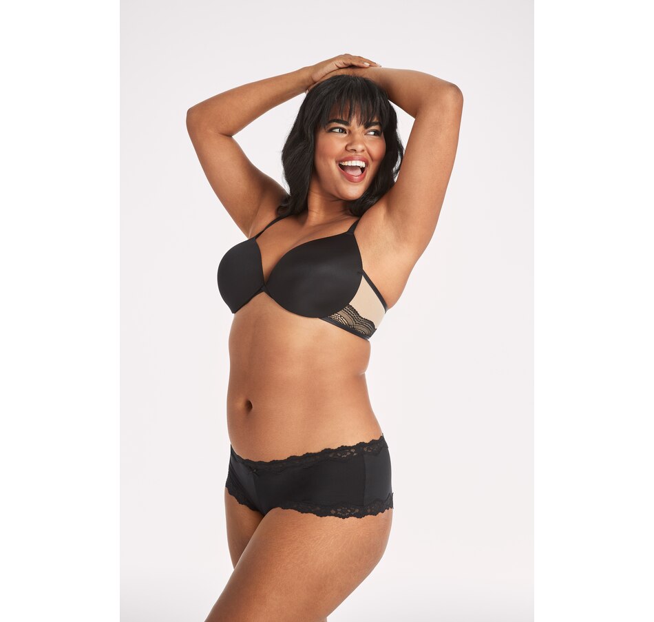 Maidenform Bras Love The Lift Push Up & In Cross-Dye Lace Bra