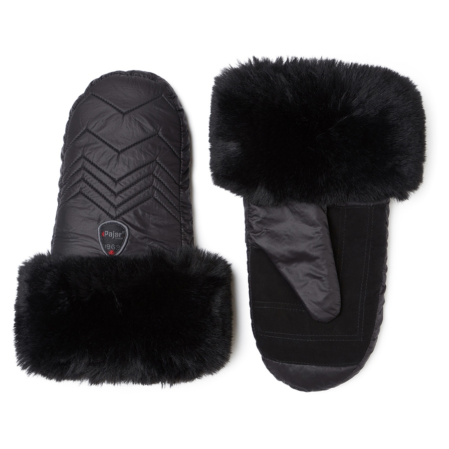 Image 349930_BLK.jpg, Product 349-930 / Price $39.88, Pajar Accessories Channel Mitten Real Fur from Pajar on TSC.ca's Fashion department