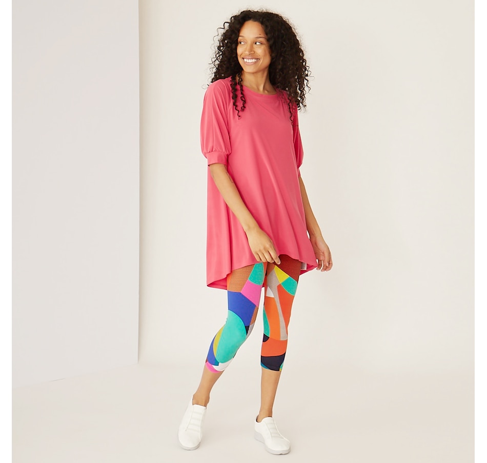 Image 349985_PNK.jpg , Product 349-985 / Price $59.99 , Marallis Short Sleeve Tunic Top from Marallis on TSC.ca's Fashion department