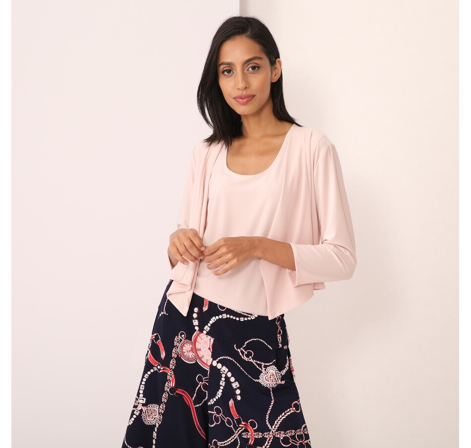 Image 350481_ALTMORE2.jpg, Product 350-481 / Price $19.33, Marallis Brazil Knit Cropped Open Bolero from Marallis on TSC.ca's Fashion department