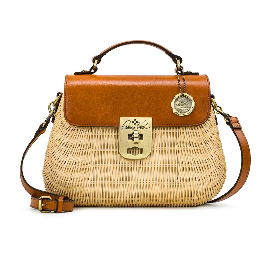 Image 371151_TN.jpg, Product 371-151 / Price $99.33, Patricia Nash Colimena Wicker Satchel from Patricia Nash on TSC.ca's Clothing & Shoes department