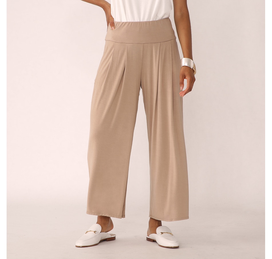 Clothing & Shoes - Bottoms - Pants - WynneLayers Cropped Palazzo Pant ...