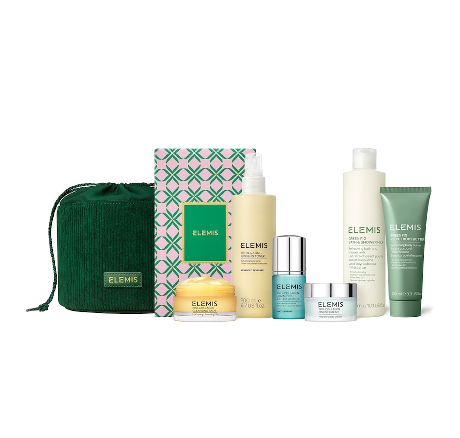 Image 371219_GRNFG.jpg, Product 371-219 / Price $406.00, Elemis Complete Face & Body Collection from Elemis on TSC.ca's Beauty department