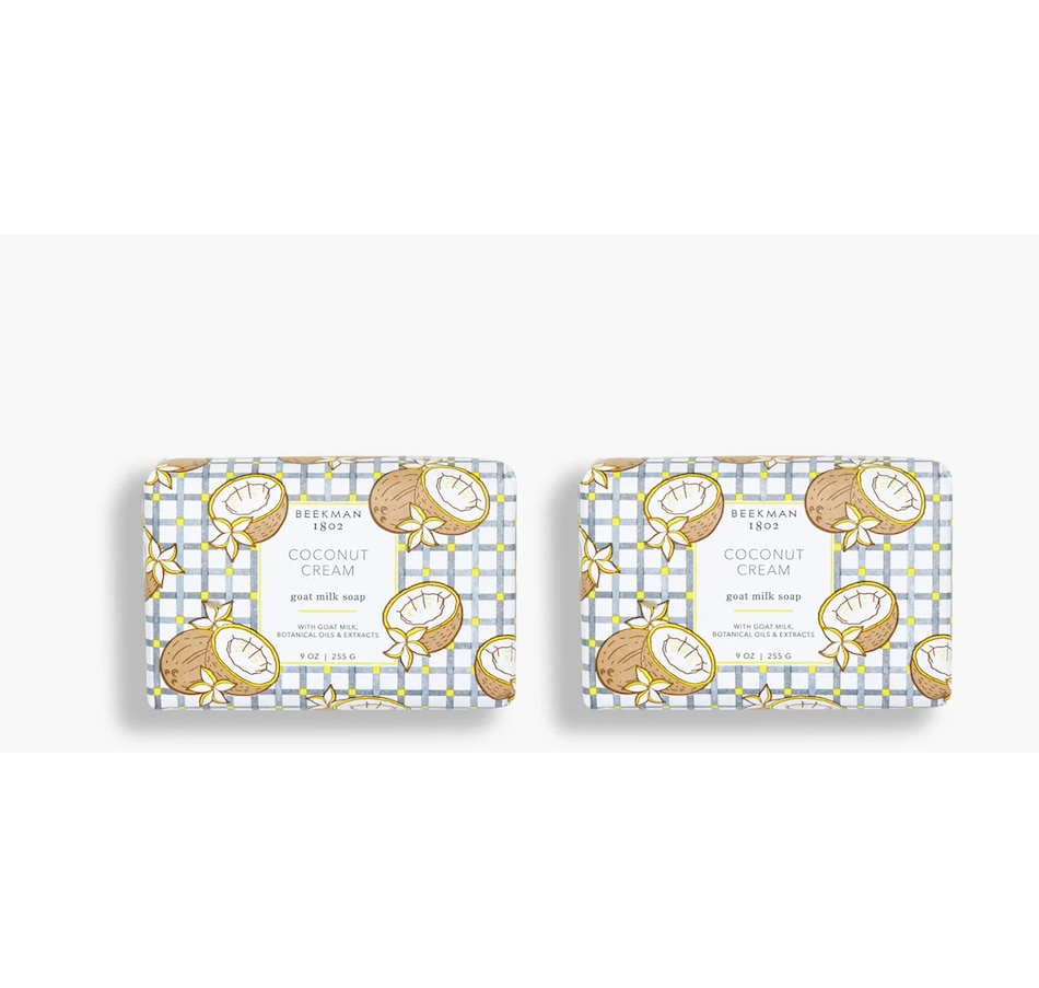 Image 371256.jpg, Product 371-256 / Price $32.00, Beekman Coconut Bar Soap Duo from Beekman 1802 on TSC.ca's Beauty department