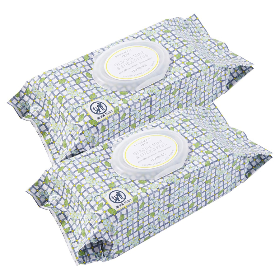 Image 371265_MTEUC.jpg, Product 371-265 / Price $70.00, Beekman 1802 Supersize Goat Milk Facial Cleansing Wipes Duo from Beekman 1802 on TSC.ca's Beauty department