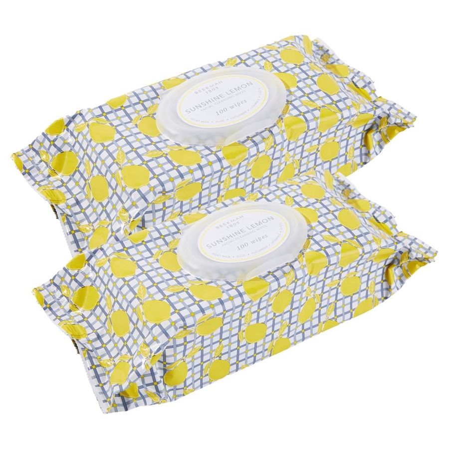 Image 371265_SSLMN.jpg, Product 371-265 / Price $70.00, Beekman 1802 Supersize Goat Milk Facial Cleansing Wipes Duo from Beekman 1802 on TSC.ca's Beauty department