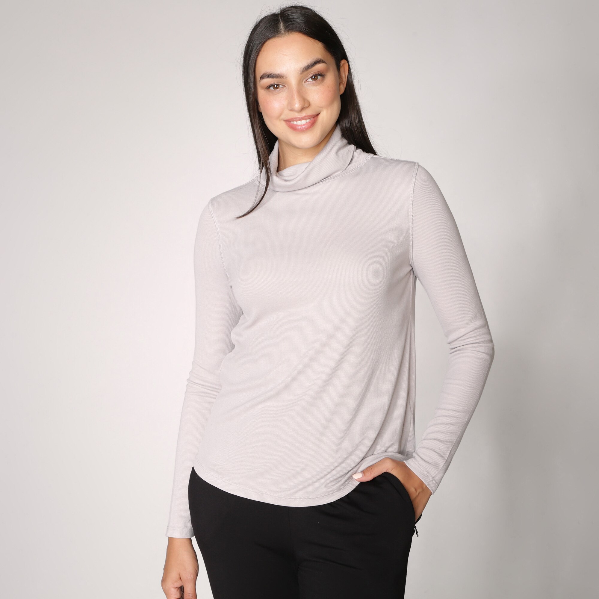 White turtleneck hot sale top