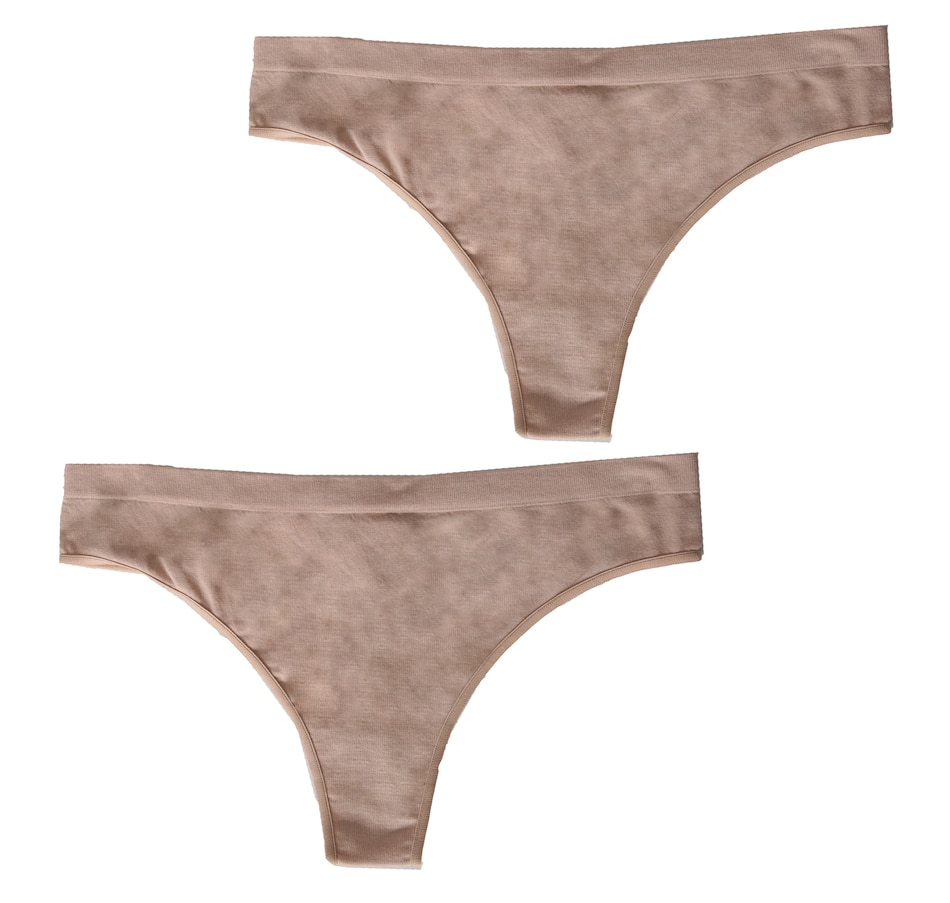 2-pack seamless thong briefs