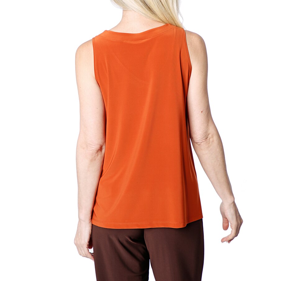 Image 371494_ALTMORE2.jpg, Product 371-494 / Price $19.33, Marallis V-Neck Side Slits Tank Top from Marallis on TSC.ca's Fashion department