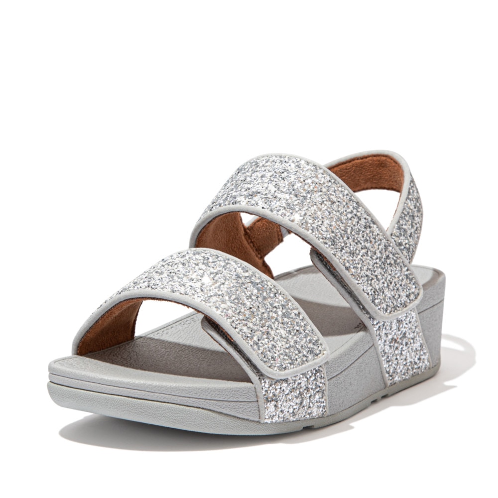 Fitflop rosa best sale glitter slide