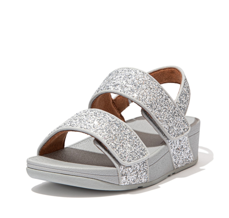 Image 371512_SLV.jpg, Product 371-512 / Price $39.33, FitFlop Mina Glitter Mix Back Strap Sandal from FitFlop on TSC.ca's Shoes department