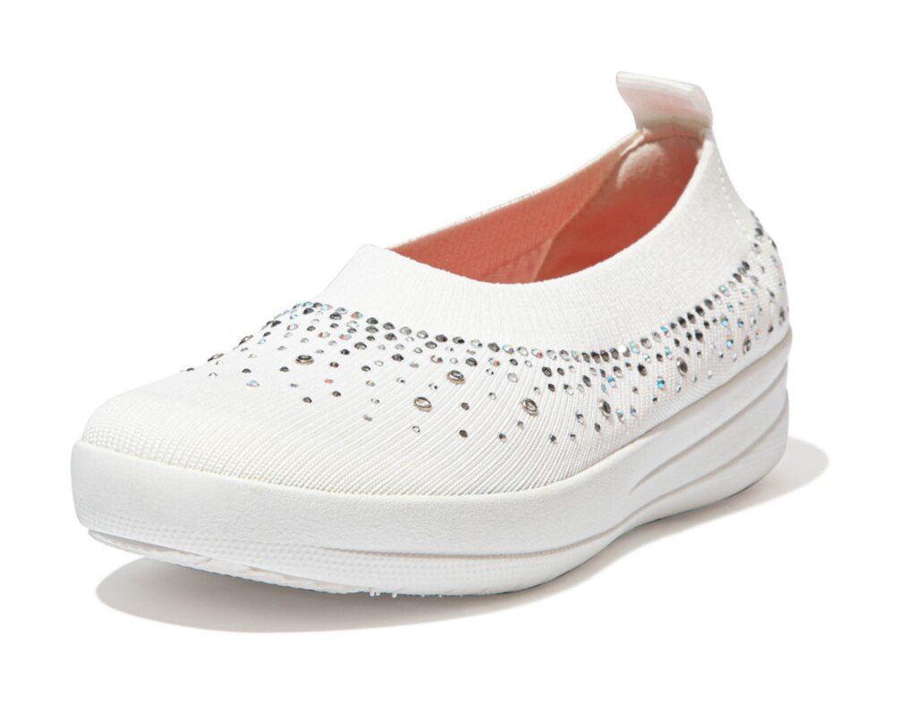 Fitflop uberknit crystal on sale sneakers