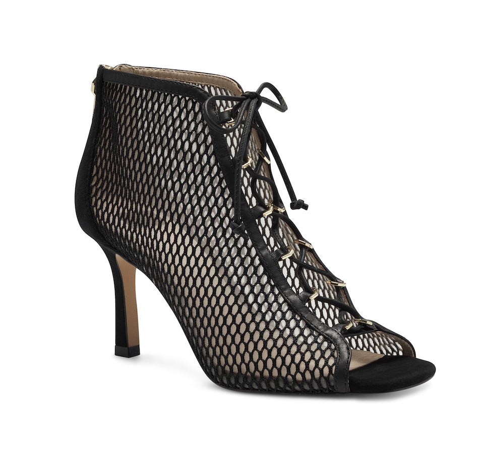Image 371580_BLK.jpg, Product 371-580 / Price $235.00, Louise et Cie Kalypso Lace Up Mesh Bootie from Louise et Cie on TSC.ca's Shoes department