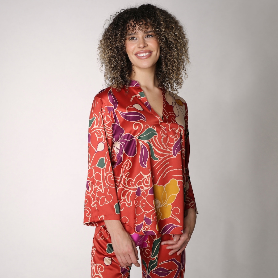 Image 371596_ALTMORE1.jpg, Product 371-596 / Price $64.33, N Natori Printed Silky Satin PJ Set from N Natori on TSC.ca's Fashion department
