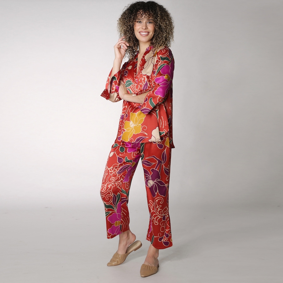 Image 371596_SIORG.jpg, Product 371-596 / Price $64.33, N Natori Printed Silky Satin PJ Set from N Natori on TSC.ca's Fashion department