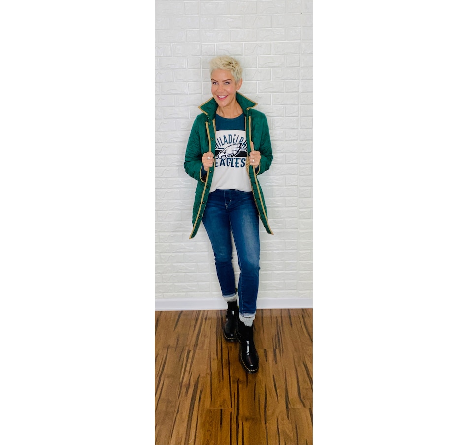Image 371619_ALTMORE205.jpg, Product 371-619 / Price $59.33, Joan Rivers Classics Collection Quilted Barn Jacket with Faux Suede Trim from Joan Rivers on TSC.ca's Clothing & Shoes department
